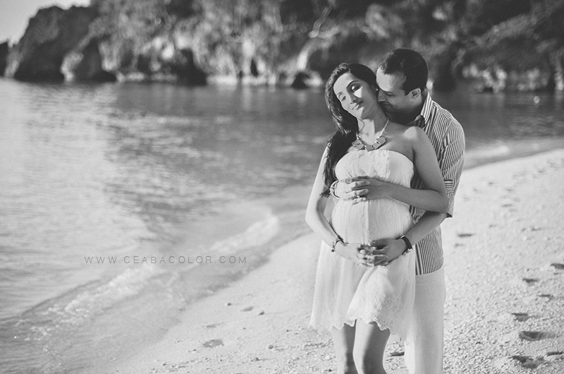 shangri-la boracay maternity beach photos indian pregnant