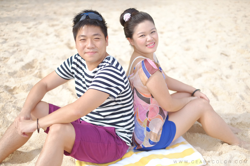 Puka beach Boracay prenup prewedding couple shoot with fujifilm x-t1